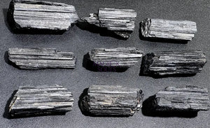 Large Black Tourmaline Crystals (1 3 Inches)(By The Piece Or Pound) Rough Raw Gemstone Home Decor Home & Living > Home
