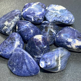 Large Blue Sodalite Tumbled Stones (By The Piece or Pound) Wholesale Home & Living > Home Decor > Home Accents > Rocks