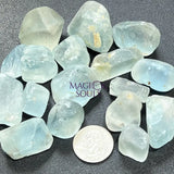 Large Blue Topaz Rough Raw Crystal (By The Piece or Gram) Wholesale Home & Living > Home Decor > Home Accents > Rocks &