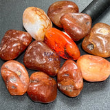 Large Carnelian Red Agate Tumbled Stones (By The Piece or Pound) Wholesale Home & Living > Home Decor > Home Accents >