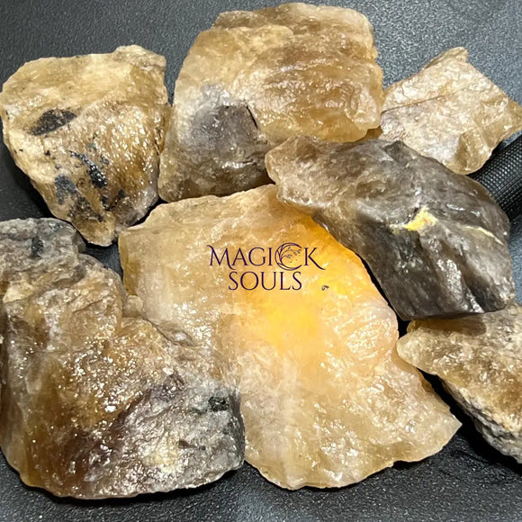 Large Citrine Crystals (Untreated) Rough Raw Stones (By The Piece or Pound) Wholesale Home & Living > Home Decor > Home