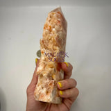 Large Dogtooth Calcite Crystal Tower