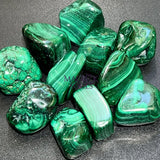 Large Extra Quality Premium Malachite Tumbled Stones (By The Piece or Pound) Home & Living > Home Decor > Home Accents