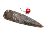 Large Fancy Jasper Arrowhead Decorative Spearhead Carving Arrow Stone Home & Living > Home Decor > Home Accents > Rocks