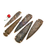 Large Fancy Jasper Arrowhead Decorative Spearhead Carving Arrow Stone Home & Living > Home Decor > Home Accents > Rocks