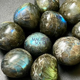 Large Flashy Labradorite Tumbled Stones (By The Piece Or Pound) Wholesale Home & Living > Home Decor > Home Accents >