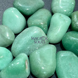 Large Green Aventurine Tumbled Stones (By The Piece or Pound) Wholesale Home & Living > Home Decor > Home Accents >