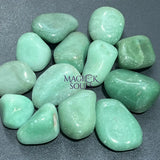 Large Green Aventurine Tumbled Stones (By The Piece or Pound) Wholesale Home & Living > Home Decor > Home Accents >