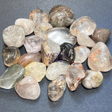 Large Included Quartz Crystal Tumbled Stones (Lodolite) (By The Piece or Pound) Wholesale Home & Living > Home Decor >