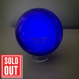 Large Natural Fluorite Sphere 80mm UV Reactive - Magick Souls
