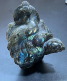 Large Peacock Flashy Labradorite Crystal Carving Select Wholesale Art & Collectibles > Sculpture > Art Objects