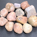 Large Pink Amethyst Crystal Tumbled Stones (By The Piece or Pound) Wholesale Home & Living > Home Decor > Home Accents