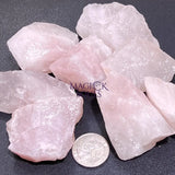 Large Pink Rose Quartz Crystal Rough Raw Stones (By The Piece or Pound) Wholesale Home & Living > Home Decor > Home