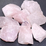 Large Pink Rose Quartz Crystal Rough Raw Stones (By The Piece or Pound) Wholesale Home & Living > Home Decor > Home