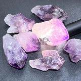 Large Purple Amethyst Crystal Points Rough Raw Gemstone Decor Supply Home & Living > Home Decor > Home Accents > Rocks
