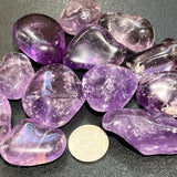 Large Purple Amethyst Crystal Tumbled (By The Piece Or Pound) Bulk Wholesale Lot Polished Gemstones Home & Living >