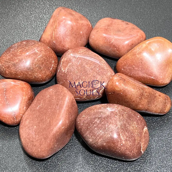 Large Red Brown Jasper Tumbled Stones (By The Piece Or Pound) Wholesale Home & Living > Home Decor > Home Accents >