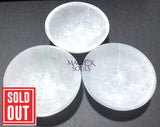 Large Selenite Crystal Bowl (5.5 Inches) Wholesale Carving Home & Living > Kitchen & Dining > Dining & Serving > Bowls