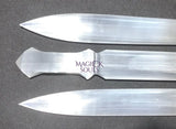 Large Selenite Crystal Decorative Sword Carving (15 Inch Avg) Home & Living > Spirituality & Religion > Reiki & Chakras