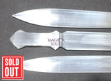 Large Selenite Crystal Decorative Sword Carving (15 Inch Avg) Home & Living > Spirituality & Religion > Reiki & Chakras