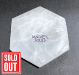 Large Selenite Crystal Hexagon Plate (5 pcs) Bulk Wholesale Carving Lot Home & Living > Spirituality & Religion > Reiki