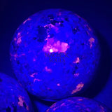 Large Syenite Polished Spheres (UV Reactive) Wholesale Carvings Home & Living > Home Decor > Home Accents > Rocks &
