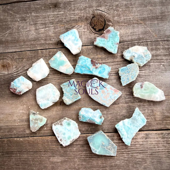 Larimar Polished Slab - Magick Souls