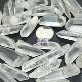 Lemurian Clear Quartz Crystal Points (By The 3 Pc or 1 LB) Rough Raw Gemstone Decor Wholesale Home & Living > Home