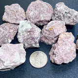 Lepidolite Crystal Rough Raw Stones (By The Piece or Pound) Wholesale Home & Living > Home Decor > Home Accents > Rocks