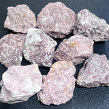 Lepidolite Crystal Rough Raw Stones (By The Piece or Pound) Wholesale Home & Living > Home Decor > Home Accents > Rocks