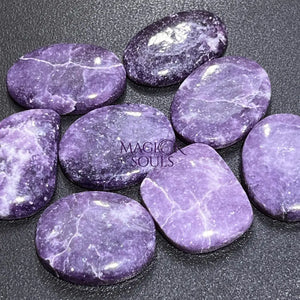 Lilac Lepidolite Cabochons Mixed Shapes And Sizes Bulk Wholesale Jewelry Supply Craft Supplies & Tools > Beads Gems &