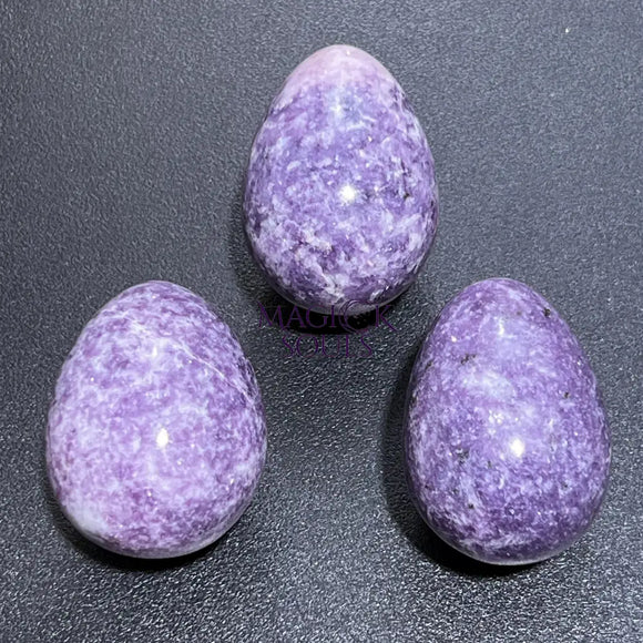 Lilac Purple Lepidolite Crystal Egg Carving Wholesale Gemstone Decor Supply Home & Living > Home Decor > Home Accents >