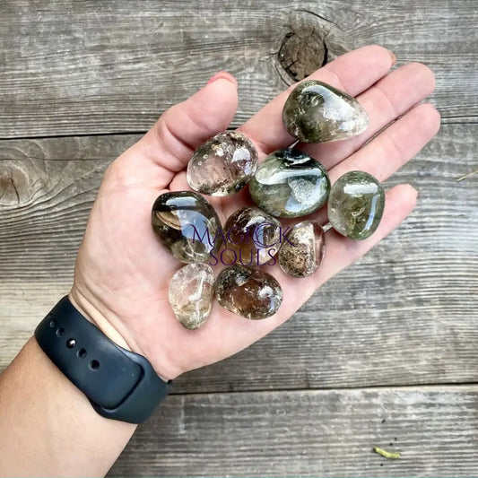 Lodolite Garden Quartz Tumble Crystal - Magick Souls