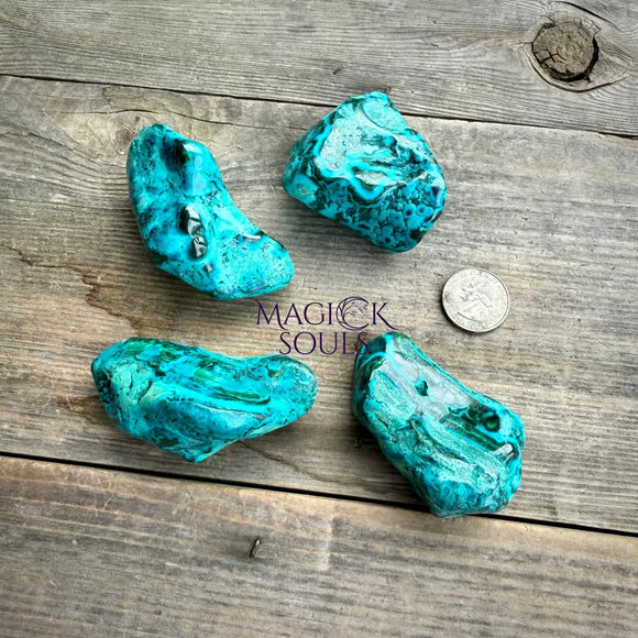 Malachite Chrysocolla Freeforms Magick Souls