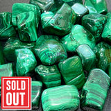 Malachite Tumbled (1 Kilo)(2.2 LBs) Bulk Wholesale Lot Polished Natural Gemstones Healing Crystals And Stones Home &