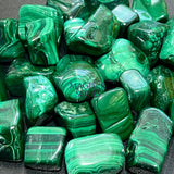 Malachite Tumbled (1 LB) One Pound Bulk Wholesale Lot Polished Natural Gemstones Healing Crystals And Stones Wholesale