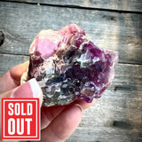 Mexican Purple Fluorite UV Mineral Specimen Magick Souls