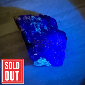 Mexican Purple Fluorite UV Mineral Specimen Magick Souls