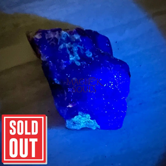Mexican Purple Fluorite UV Mineral Specimen Magick Souls
