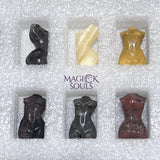 Mixed Gemstone Lady Carvings Collection (24 Pcs) Bulk Wholesale Assorted Flat Box Home & Living > Home Decor > Home