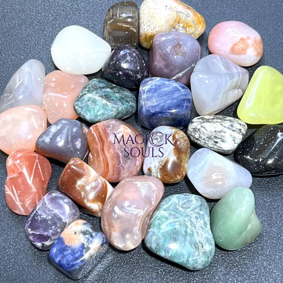 Mixed Tumbled Stones (By The Ounce or Pound) Wholesale Home & Living > Home Decor > Home Accents > Rocks & Geodes