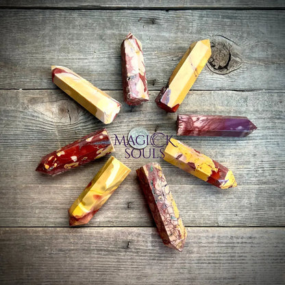 Mookaite Crystal Tower Point Magick Souls