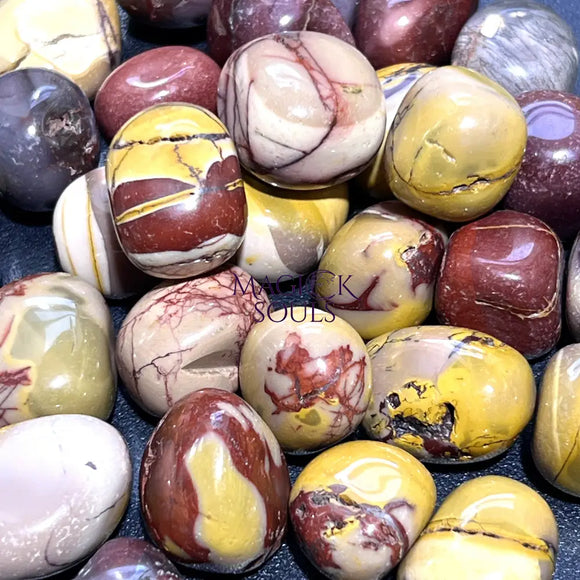 Mookaite Jasper Tumbled Stones (By The Piece Or Pound) Bulk Wholesale Lot Home & Living > Home Decor > Home Accents >