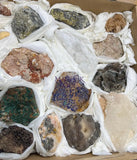 Morocco Mixed Minerals Crystal Druzy Collection Large Boxed Flat Wholesale Home & Living > Home Decor > Home Accents >