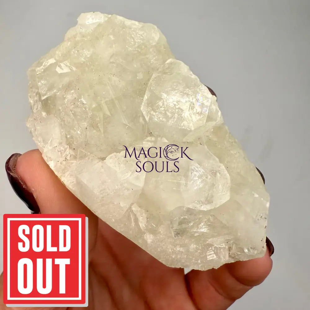 Natural Apophyllite Crystal Clusters 7