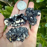 Natural Black Schorl Tourmaline & Smoky Quartz – Namibia S Rocks & Fossils