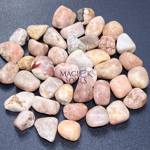 Pink Amethyst Crystal Tumbled Stones (By The Piece or Pound) Wholesale Home & Living > Home Decor > Home Accents >