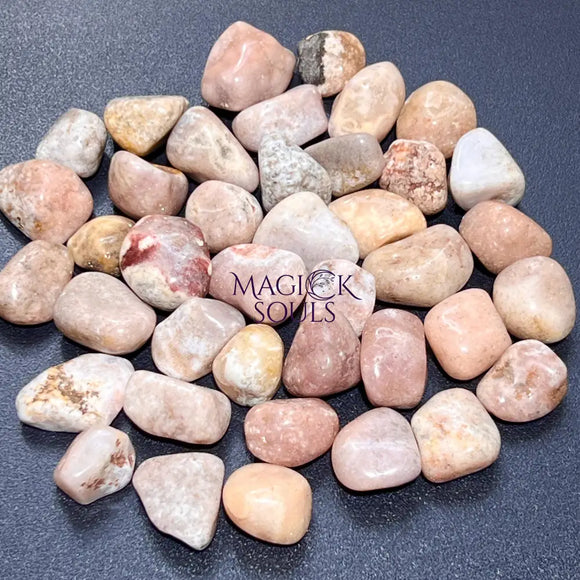 Pink Amethyst Crystal Tumbled Stones (By The Piece or Pound) Wholesale Home & Living > Home Decor > Home Accents >
