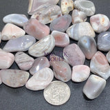 Pink Botswana Agate Tumbled Stones (By The Piece or Pound) Bulk Wholesale Lot Gemstones Supply Home & Living > Home