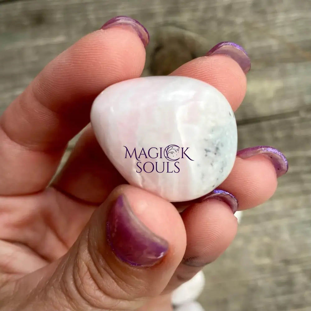 Pink Mangano Calcite UV REACTIVE - Magick Souls